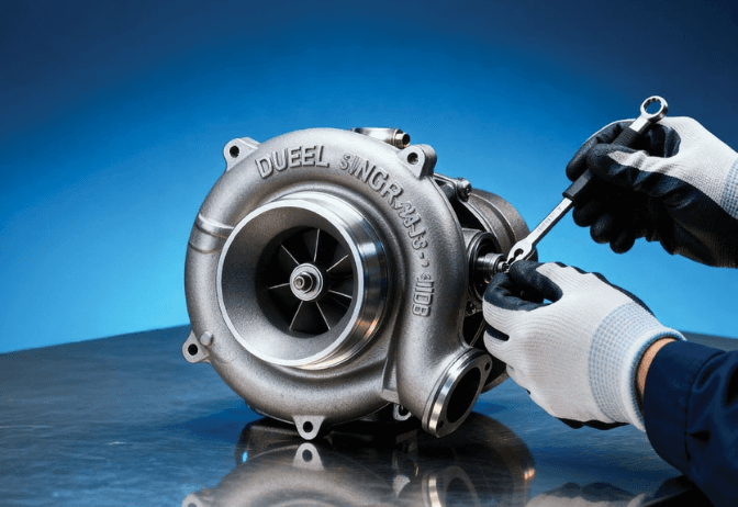 Rebuilt turbocharger